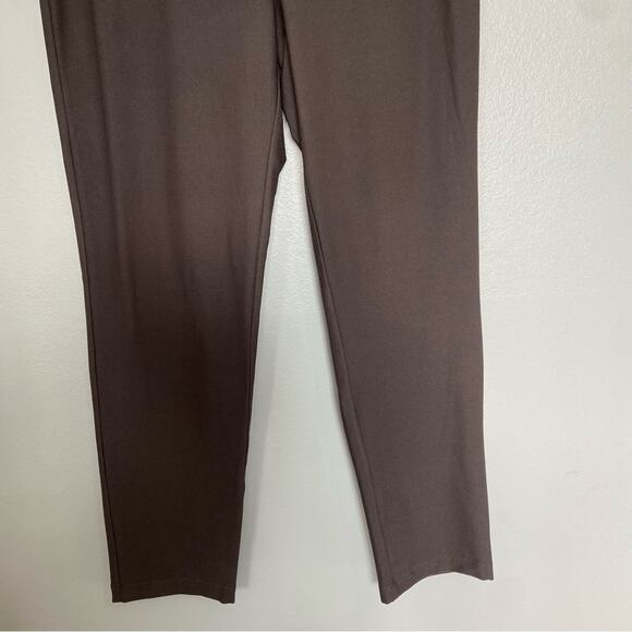 Eileen Fisher Washable Stretch Crepe Pant Slim Fit Ankle Length Size Medium - Picture 5 of 10